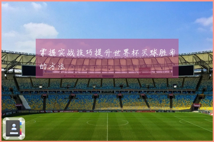 掌握实战技巧提升世界杯买球胜率的方法