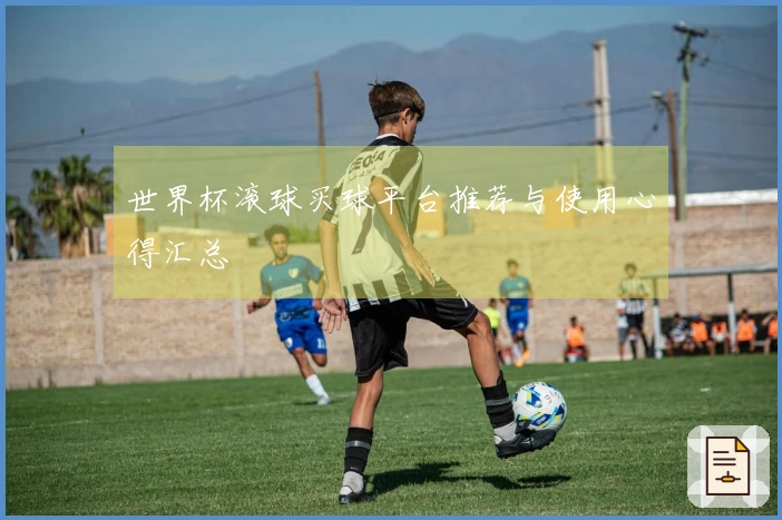 世界杯滚球买球平台推荐与使用心得汇总